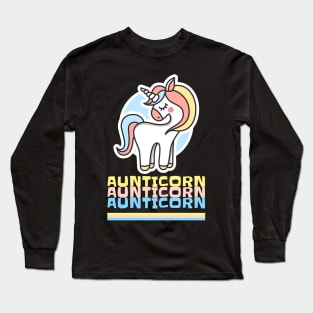 Aunticorn Long Sleeve T-Shirt